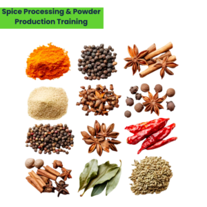 Spice Processing & Powder Production Training
