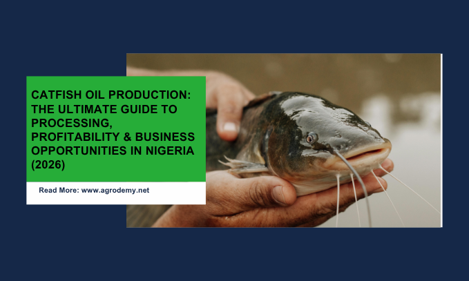 Catfish Oil Production: The Ultimate Guide to Processing, Profitability & Business Opportunities in Nigeria (2026)
